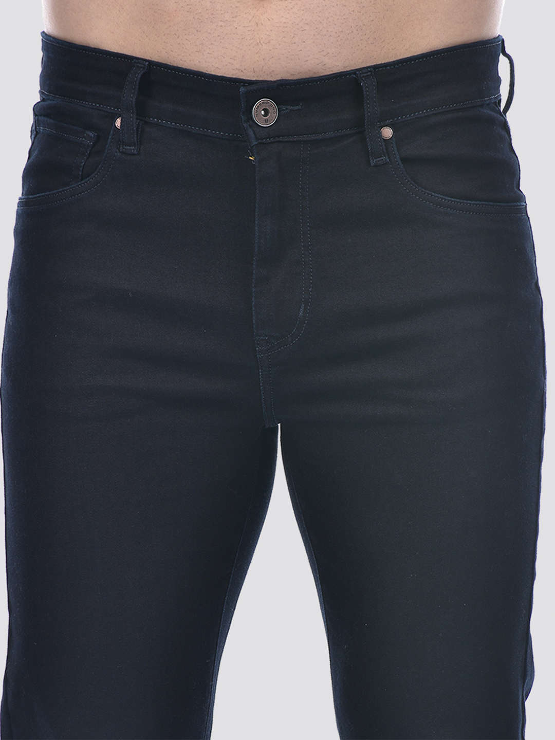 Numero Uno Men SOLID Dark Blue Jeans